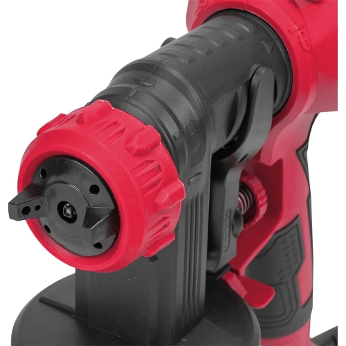 Краскопульт ручной электрический PATRON (230В, 400Вт, объем бачка 1л, макс.расход краски 800мл/мин) P-SG100-640H(65061) фото 9