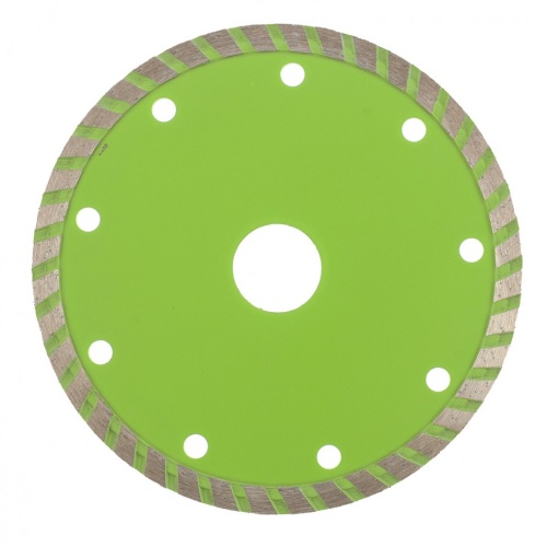 Диск алмазный, отрезной Turbo, 125 х 22.2 мм, сухая резка Сибртех фото 2