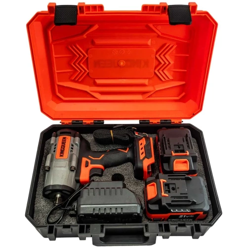 Гайковерт бесщеточный KINGQUEEN 2 АКБ, 21В, 1/2, 1000N/m, KQ-288 фото 5 Гайковерт бесщеточный KINGQUEEN 2 АКБ, 21В, 1/2, 1000N/m, KQ-288 фото 5