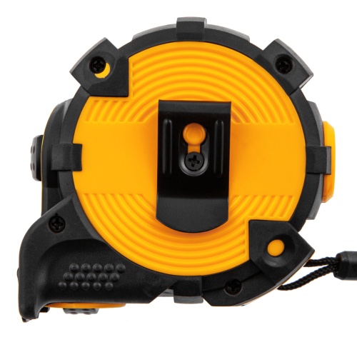 Рулетка 5м х 19мм, автоматич. фиксац., нейлон. покрытие, магнит. зацеп, двухстор. разметка Denzel фото 4