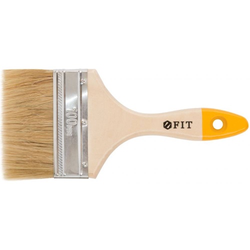 Кисть флейцевая Fit Стандарт-Плюс 01048 4 дюйма 100 мм
