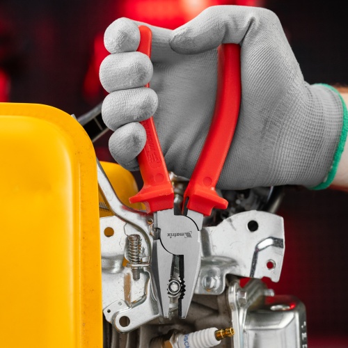 Плоскогубцы Econom, 200 мм, шлифованные, пластмассовые рукоятки Matrix фото 8 Плоскогубцы Econom, 200 мм, шлифованные, пластмассовые рукоятки Matrix фото 8