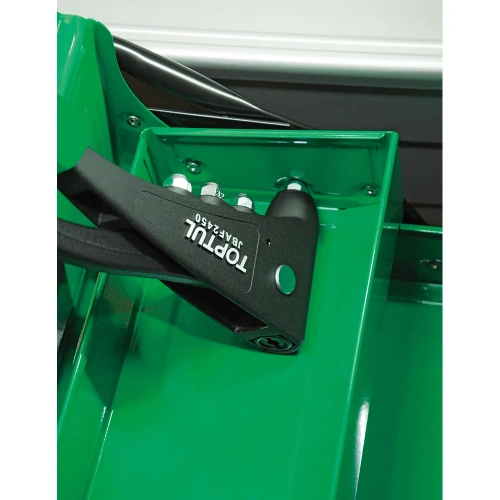 Заклепочник ручной TOPTUL c заклепками 2.4, 3.2, 4.0, 4.8 кейсе 151 предмет, GAAD0103 фото 4