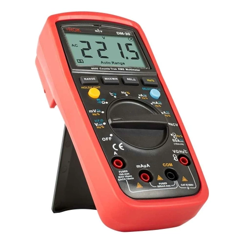 Цифровой мультиметр RGK DM-30 с поверкой 779654 фото 3 Цифровой мультиметр RGK DM-30 с поверкой 779654 фото 3