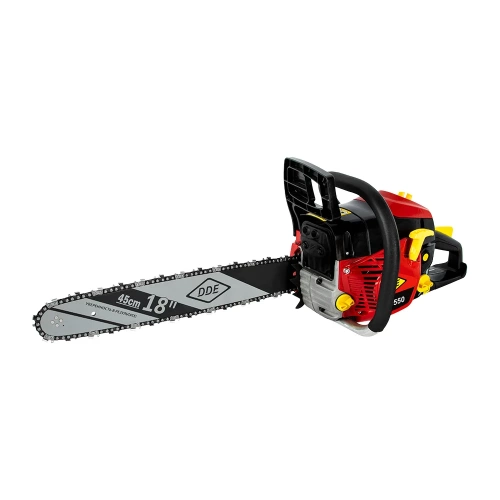 Пила цепная бензиновая DDE CS550-18 (55 см3 2,6 кВт/3,5 л.с. 45 см 325"/72/1,5) 917-599