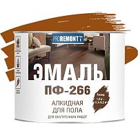 Эмаль для пола Proremontt ПФ-266 желто-коричневая 2,7 кг