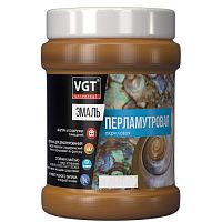 Эмаль универсальная VGT перламутровая бронза 10 кг