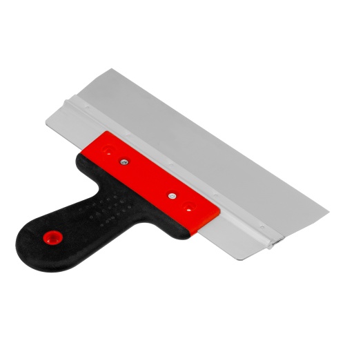 Шпатель фасадный из нержавеющей стали, 250 мм, узкое полотно, двухкомпонентная ручка Matrix фото 2