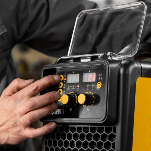 Аппарат инвертор. полуавтомат. сварки  MIG-160, 160 А, ПВ 60%, катушка 5 кг// Denzel фото 22