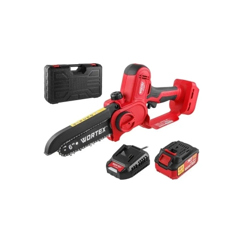 Аккумуляторная мини-пила WORTEX CEC 2518-2 в чемодане, ALL1 XLT SET бесщеточная, 18 В, 6'' 1334828 фото 3