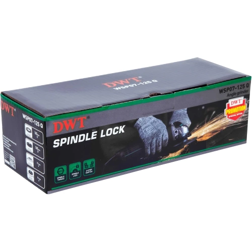 Угловая шлифовальная машина DWT WSP07-125 Q фото 8