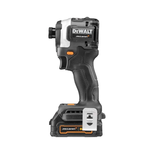 Шуруповерт Dewalt McLaren Limited Edition DCF85ME2GT, 18 В, 205 Нм, с 2 АКБ 1.7 Ач и ЗУ, в кейсе TSTAK DCF85ME2GT-QW фото 4 Шуруповерт Dewalt McLaren Limited Edition DCF85ME2GT, 18 В, 205 Нм, с 2 АКБ 1.7 Ач и ЗУ, в кейсе TSTAK DCF85ME2GT-QW фото 4