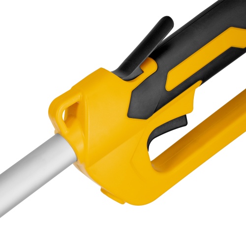 Триммер электрический TE-1220, 1200 Вт, 380 мм, катушка, диск, разборная штанга Denzel фото 10