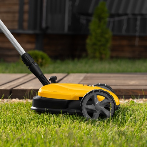 Портативная аккумуляторная газонокосилка CLM-22, Li-ion, 20В, 220 мм // Denzel фото 25