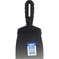 Шпатель нержавеющий Сибин 10079-100 z01 100 мм