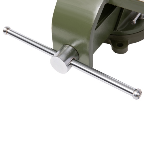 Тиски слесарные, 200 мм, стальные, поворотные Сибртех фото 8