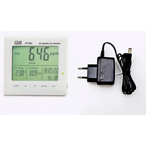 Газоанализатор воздуха с часами СЕМ DT-802 481769 фото 9