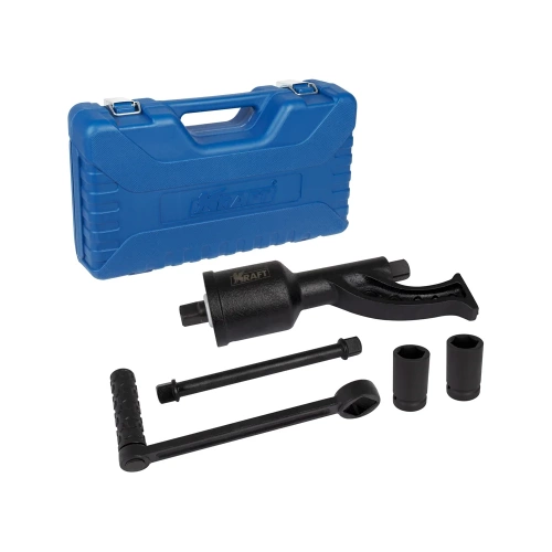 Механический усиленный гайковерт KRAFT 1" с головками 32, 33 мм KT 705076 фото 4 Механический усиленный гайковерт KRAFT 1" с головками 32, 33 мм KT 705076 фото 4