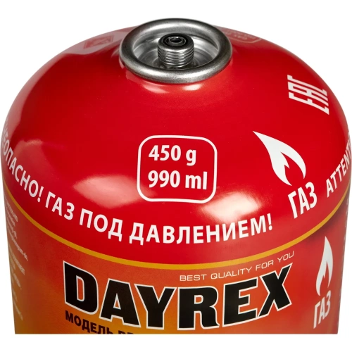 Газовый баллон DAYREX 104 450 г 629936 фото 6 Газовый баллон DAYREX 104 450 г 629936 фото 6