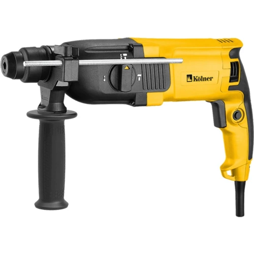 Перфоратор Kolner SDS-PLUS, 26мм, горизонт, 800Вт, KBH 3-26K, 3 режима, 2.5Дж, 0-1100об/мин, 0-5400уд/мин, кабель 2м, набор осн, кейс 8030300314