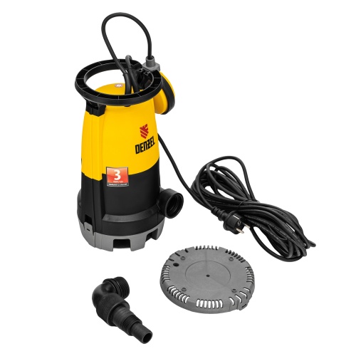 Дренажный насос для чистой и грязной воды DP450S, 450 Вт, напор 6 м, 12000 л/ч Denzel фото 6