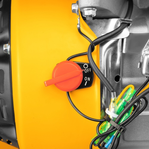 Мотоблок DPT-270SB, 7 л.с., ремен.сцеп, фрез 3х4, ШОМ, без колес, передачи 2В/1Н Denzel фото 19