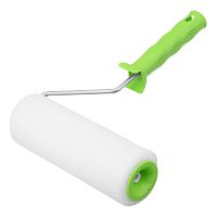 Валик "Поролон" с ручкой, 200 мм, D 48 мм, D ручки 6 мм Сибртех