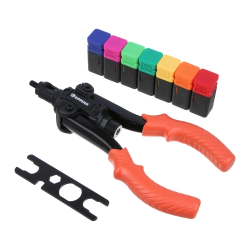 Заклепочник двуручный для резьбовых заклепок ЕРМАК М3-М12 671-001 фото 3 Заклепочник двуручный для резьбовых заклепок ЕРМАК М3-М12 671-001 фото 3