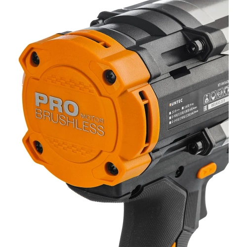 Гайковерт ударный RUNTEC PRO аккумуляторный 3/4, 20В, 2х6Ач, 1600Нм RT-IW1600 фото 7