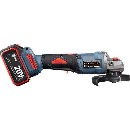 Угловая шлифовальная машина КВТ GB-20-125R (с поворотной головой) ПРОФИ 104533 фото 5