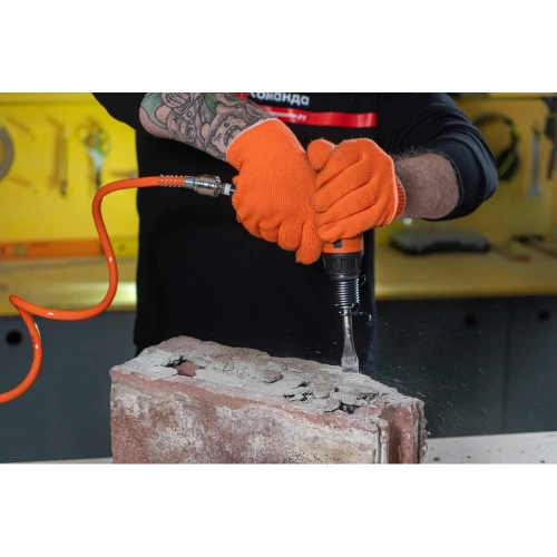 Пневмодолото (5 Дж; оснастка 10 мм шестигранник) Gigant RP4500 + 5 насадок фото 4 Пневмодолото (5 Дж; оснастка 10 мм шестигранник) Gigant RP4500 + 5 насадок фото 4