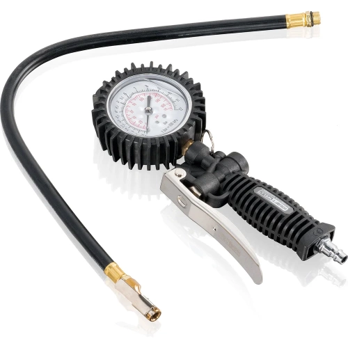 Пистолет для подкачки шин с аналоговым жидкостным манометром KraftWell KRWTG-A4 фото 7