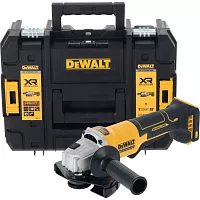 Аккумуляторная угловая шлифмашина DEWALT DCG408NT, 18 В, 125 мм, 9000 об/мин, без АКБ и ЗУ, в кейсе TSTAK () DCG408NT-XJ