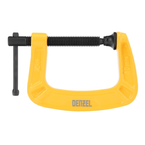 Струбцина G-образная, усиленная, 50 мм Denzel фото 2