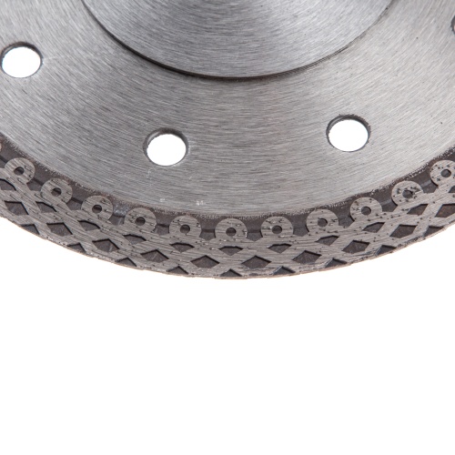 Диск алмазный, 125 х 22.2 мм, тонкий, сплошной (Jaguar) мокрая резка Gross фото 3