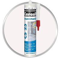 Затирка-герметик силиконовая Ceresit CS 25 мельба 0,28 л
