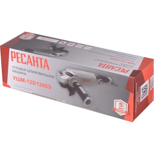 Углошлифовальная машина Ресанта УШМ-125/1200Э 75/12/4 фото 9 Углошлифовальная машина Ресанта УШМ-125/1200Э 75/12/4 фото 9