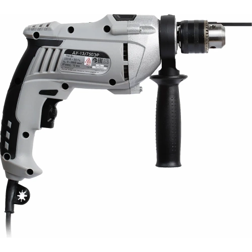 Ударная дрель ИНТЕРСКОЛ ДУ-13/750ЭР 546.1.0.00 фото 4 Ударная дрель ИНТЕРСКОЛ ДУ-13/750ЭР 546.1.0.00 фото 4