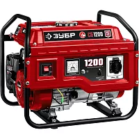 Бензиновый генератор ЗУБР 1200 Вт СБ-1200