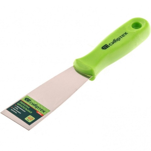 Шпатель Сибртех 85545 40 мм Шпатель Сибртех 85545 40 мм