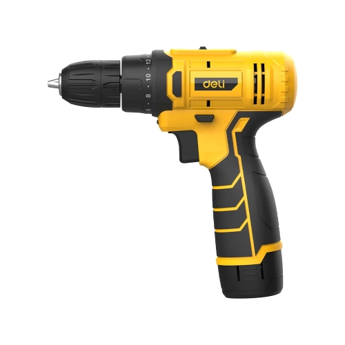 Дрель-шуруповерт аккумуляторная DELI DL-DZ12-5A2 1 акб, 12В х 2Ач, ЗУ, 30 Нм, кейс 164630 фото 5 Дрель-шуруповерт аккумуляторная DELI DL-DZ12-5A2 1 акб, 12В х 2Ач, ЗУ, 30 Нм, кейс 164630 фото 5