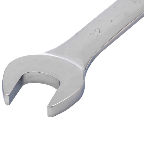 Ключ комбинированный трещоточный, 32 мм, CrV, зеркальный хром Matrix фото 2