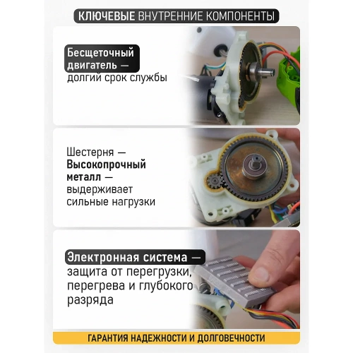 Пила цепная аккумуляторная PROCRAFT PKA42Li 20В 12, 4500 об/мин (Без АКБ и ЗУ) PKA42Li-bb фото 10 Пила цепная аккумуляторная PROCRAFT PKA42Li 20В 12, 4500 об/мин (Без АКБ и ЗУ) PKA42Li-bb фото 10