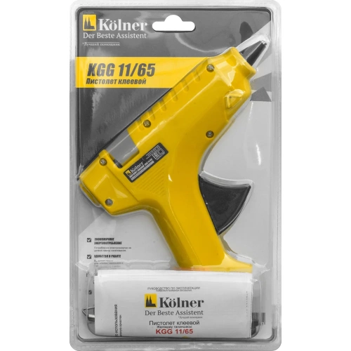 Клеевой пистолет Kolner KGG 11/65 65Вт, клеевые стержни 11мм, 8031800036 фото 8 Клеевой пистолет Kolner KGG 11/65 65Вт, клеевые стержни 11мм, 8031800036 фото 8