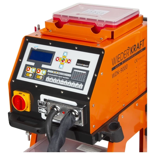 Споттер (380В, 50/60Гц, толщина металла 0.8+1.2 мм, max 5800A) WIEDERKRAFT WDK-9000 фото 5