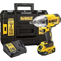 Аккумуляторный гайковерт Dewalt DCF899P1, 18 В, 950 Нм, 2400 уд/мин, с АКБ 5 Ач и ЗУ, в кейсе TSTAK DCF899P1-QW