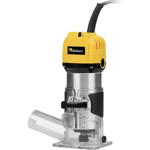 Кромочный фрезер Kolner с регулировкой оборотов 500Вт, цанга 6мм, глубина 4 мм, KR 500, 8031400056 фото 10