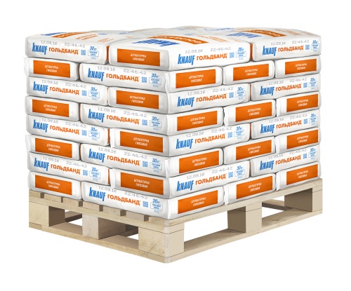 Штукатурка гипсовая Knauf Гольдбанд 30 кг фото 3