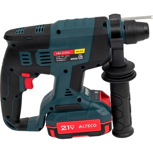 Бесщеточный аккумуляторный перфоратор ALTECO CRH 21-18 BL 71515 фото 4