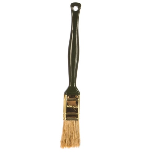 Кисть плоская Варяг 31231 натуральная светлая щетина 25 мм